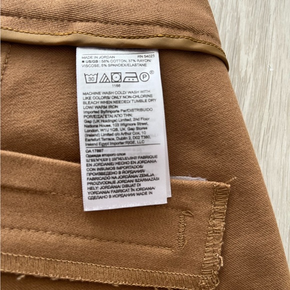 Banana Republic Petite Mid-Rise Straight Sloan Pant - size 00, NWT - Picture 5 of 5